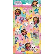 Gabby's Dollhouse Cats glitter sticker set