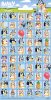 Bluey Bingo mini sticker set
