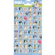 Bluey Bingo mini sticker set