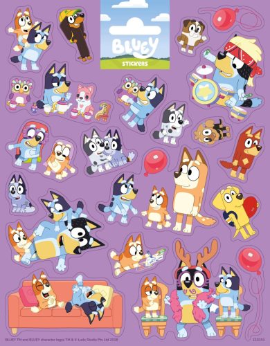 Bluey Play sticker set