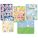 Peppa Pig Awesome Friends window sticker set