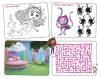 Gabby's Dollhouse Cats Super sticker set with game