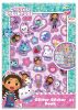 Gabby's Dollhouse Cats glitter sticker book