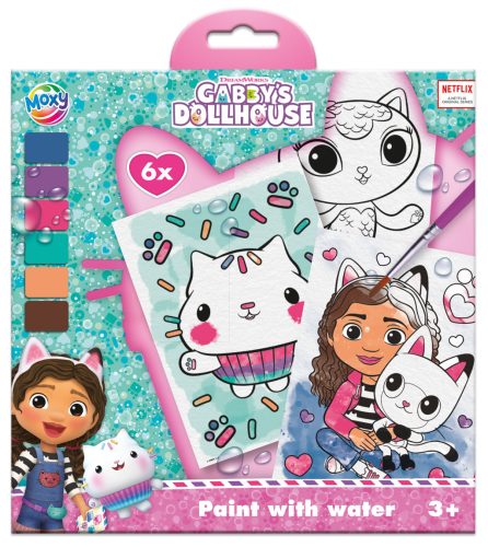 Gabby's Dollhouse Cats painting set