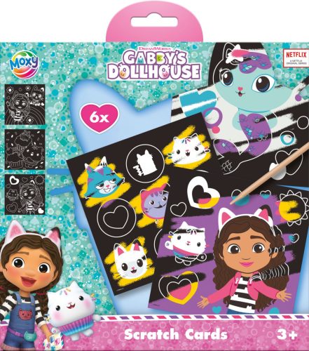 Gabby's Dollhouse Cats Scratch scraping set