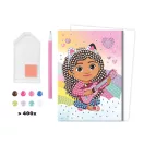 Gabby's Dollhouse Music diamond painting card