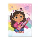 Gabby's Dollhouse Music diamond painting card