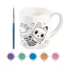Gabby's Dollhouse Cats paintable porcelain mug 235 ml in Gift Box