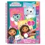 Gabby's Dollhouse Sprinkle Party puzzle sticker and coloring set