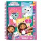 Gabby's Dollhouse Sprinkle Party puzzle sticker and coloring set