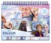 Disney Frozen Destiny puzzle sticker and coloring set