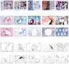 Disney Frozen Destiny puzzle sticker and coloring set