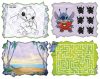 Disney Lilo and Stitch Extrovert Super sticker set with game