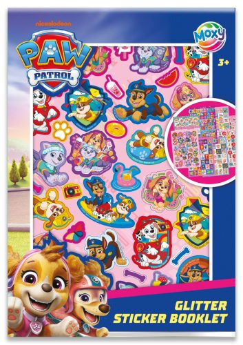 Paw Patrol Puppy Love glitter sticker book