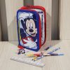 Disney Mickey filled pencil case triple layer