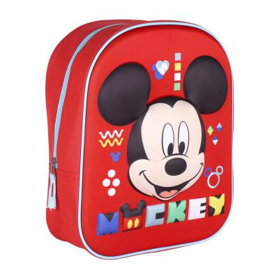 Disney Mickey 3D Backpack, Bag 31 cm