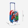Avengers Preschool Trolley backpack, bag 29 cm