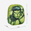 Avengers Hulk 3D backpack, bag 31 cm