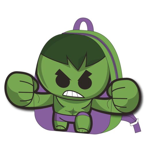 Avengers Hulk plush backpack, bag 22 cm