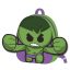 Avengers Hulk plush backpack, bag 22 cm
