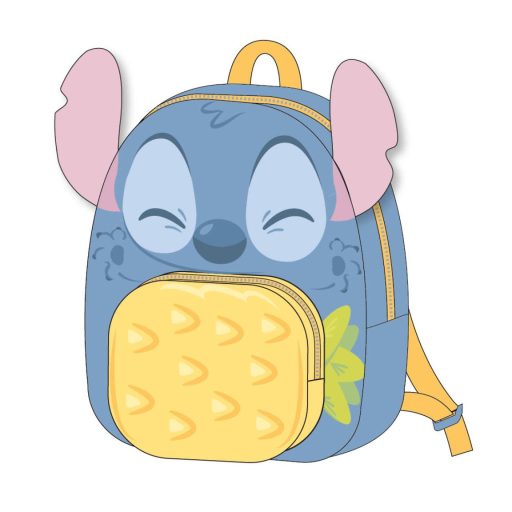 Disney Lilo and Stitch Ananas plush backpack, bag 22 cm