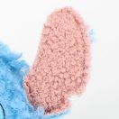 Disney Lilo and Stitch Blue fleece cosmetic bag 18 cm