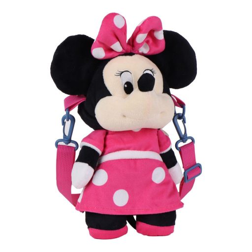 Disney Minnie  Pink plush backpack, bag 34 cm