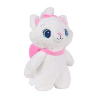 Disney Marie White plush backpack, bag 30 cm