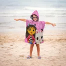 Gabby's Dollhouse beach towel poncho 50x115 cm