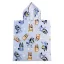 Bluey beach towel poncho 50x115 cm