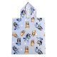 Bluey beach towel poncho 50x115 cm