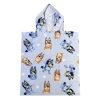Bluey beach towel poncho 50x115 cm
