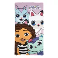   Gabby's Dollhouse bath towel, beach towel 70x140cm (Fast Dry)