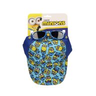 Minions Blue sunglasses and baseball cap set