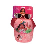   Disney Vaiana Bold Adventurer sunglasses and baseball cap set