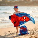 Spiderman City Saver towel, gym bag, baseball cap set