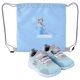 Disney Frozen street shoe with sport bag 23-30