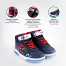 Spiderman Web LED flashing, lighting street shoes 27-33