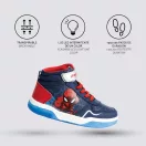 Spiderman Web LED flashing, lighting street shoes 27-33