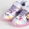 Gabby's Dollhouse Lilac Meow LED flashing, light-up street shoes 24-31