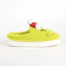 The Grinch Santa Hat adult winter slippers 44/45