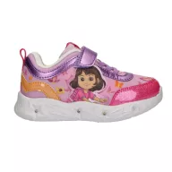   Dora the Explorer Fun LED flashing, light-up street shoes 23-28