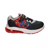 Spiderman Dark LED flashing, light-up street shoes 25-32