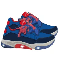 Spiderman Web Hero LED flashing, light-up street shoe 25-32