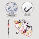 Disney Mickey  children's transparent umbrella 71 cm