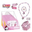 Disney Minnie Pink hair accessory and jewelry set, 15 pieces