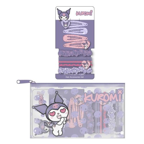 Hello Kitty hair clip, hair tie set