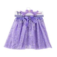   Hello Kitty Kuromi children's skirt and headband set 3 - 8 years / 98 - 128 cm