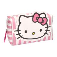 Hello Kitty Striped cosmetic bag 18 cm