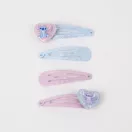 Disney Lilo and Stitch Cute Alien hairclip and hair tie set, 8 pieces